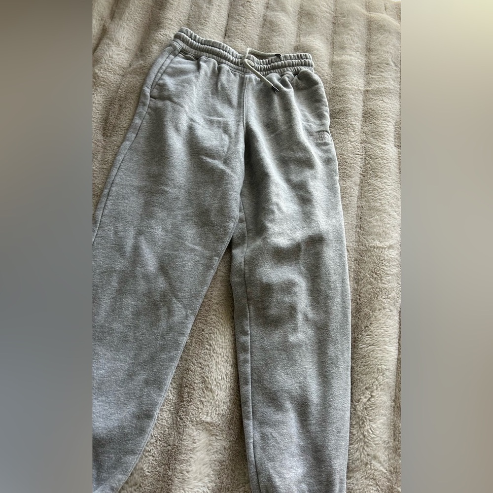 Grey North Face Sweats XS